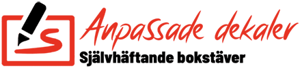 long logo anpassade dekaler