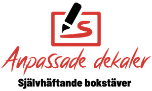 logo anpassade-dekaler